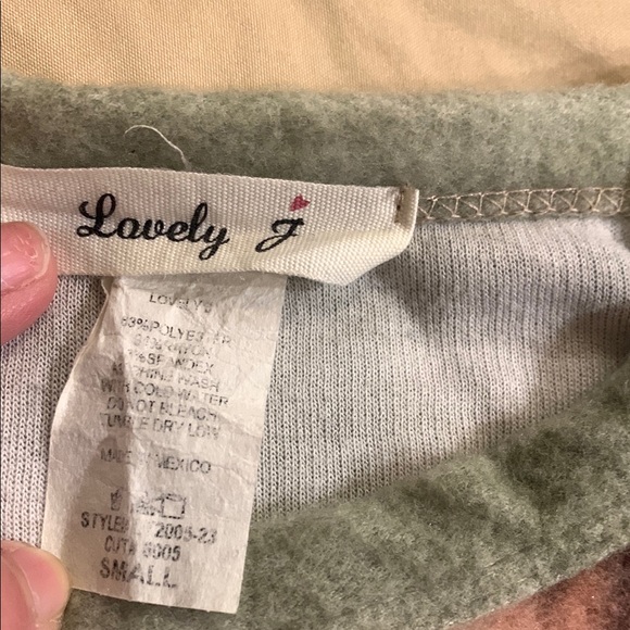 Tie-Dye + Leopard Print Crewneck - Picture 2 of 4